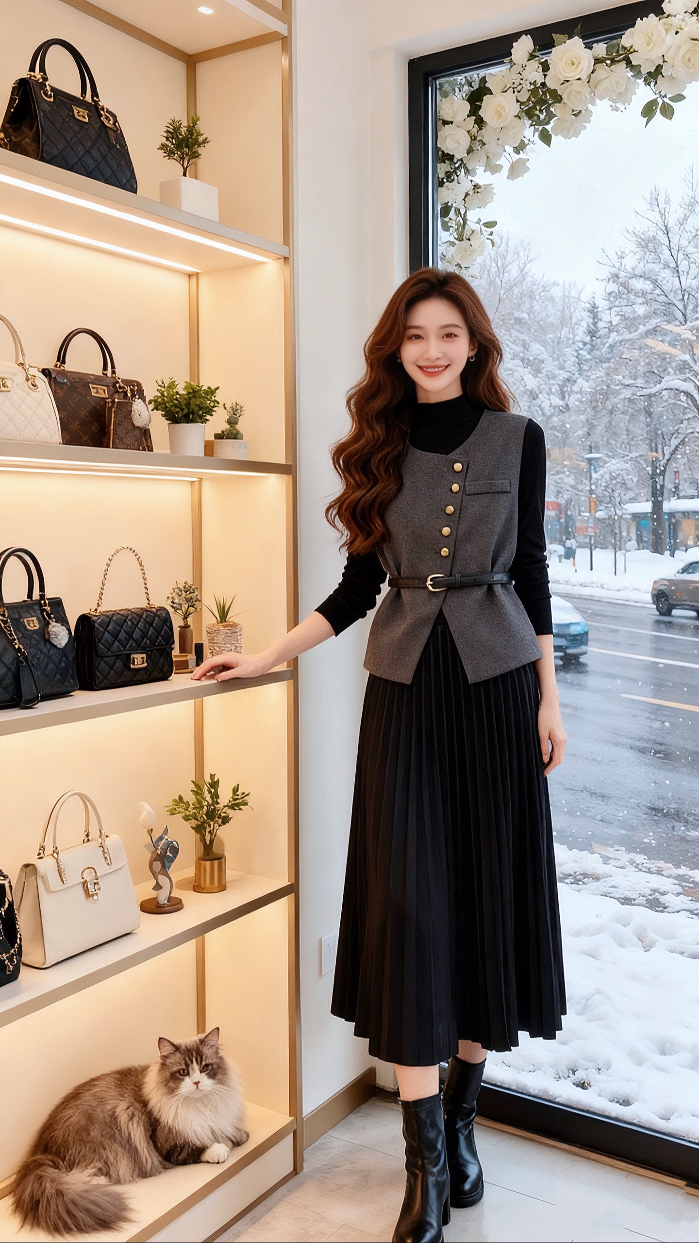 <p>裙子搭配 高级穿搭 名媛风 裙装穿搭 我又心动了 <!--{im...