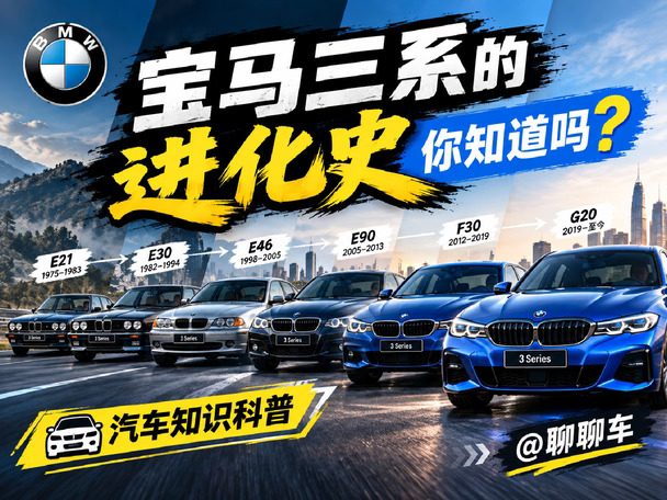 宝马三系的进化史你知道吗？