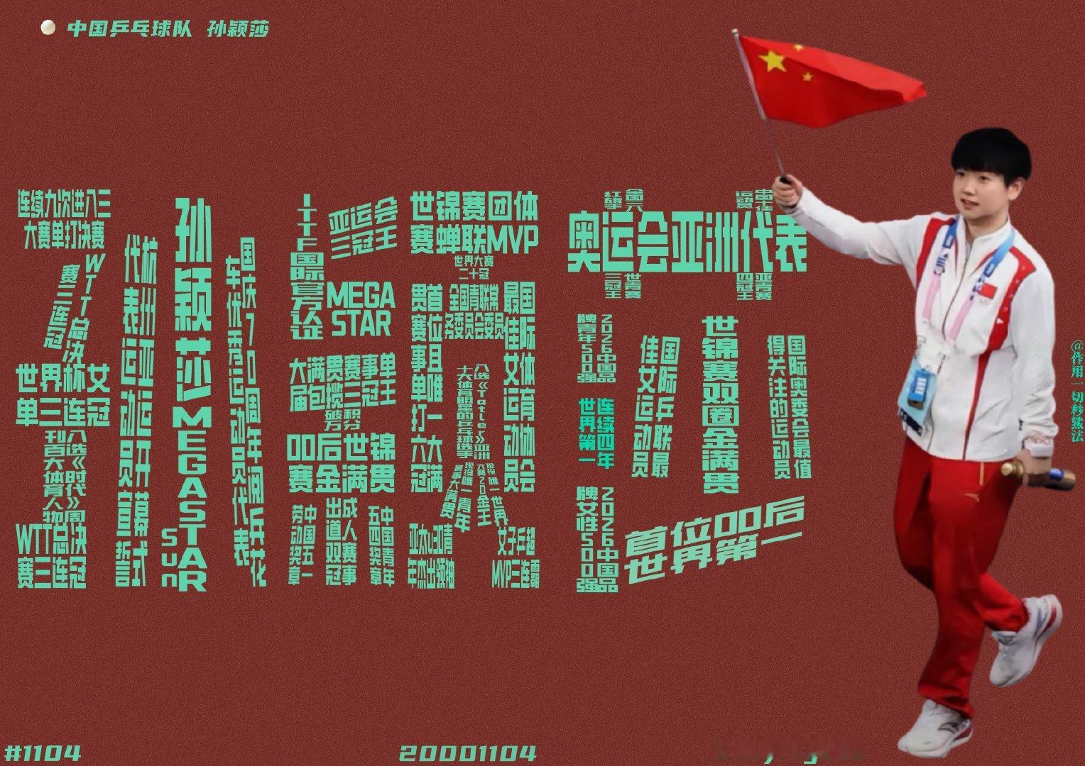 国乒☝️女线首位且唯一世锦赛双圈金满贯🏆世界杯三连冠得主🏅 ​