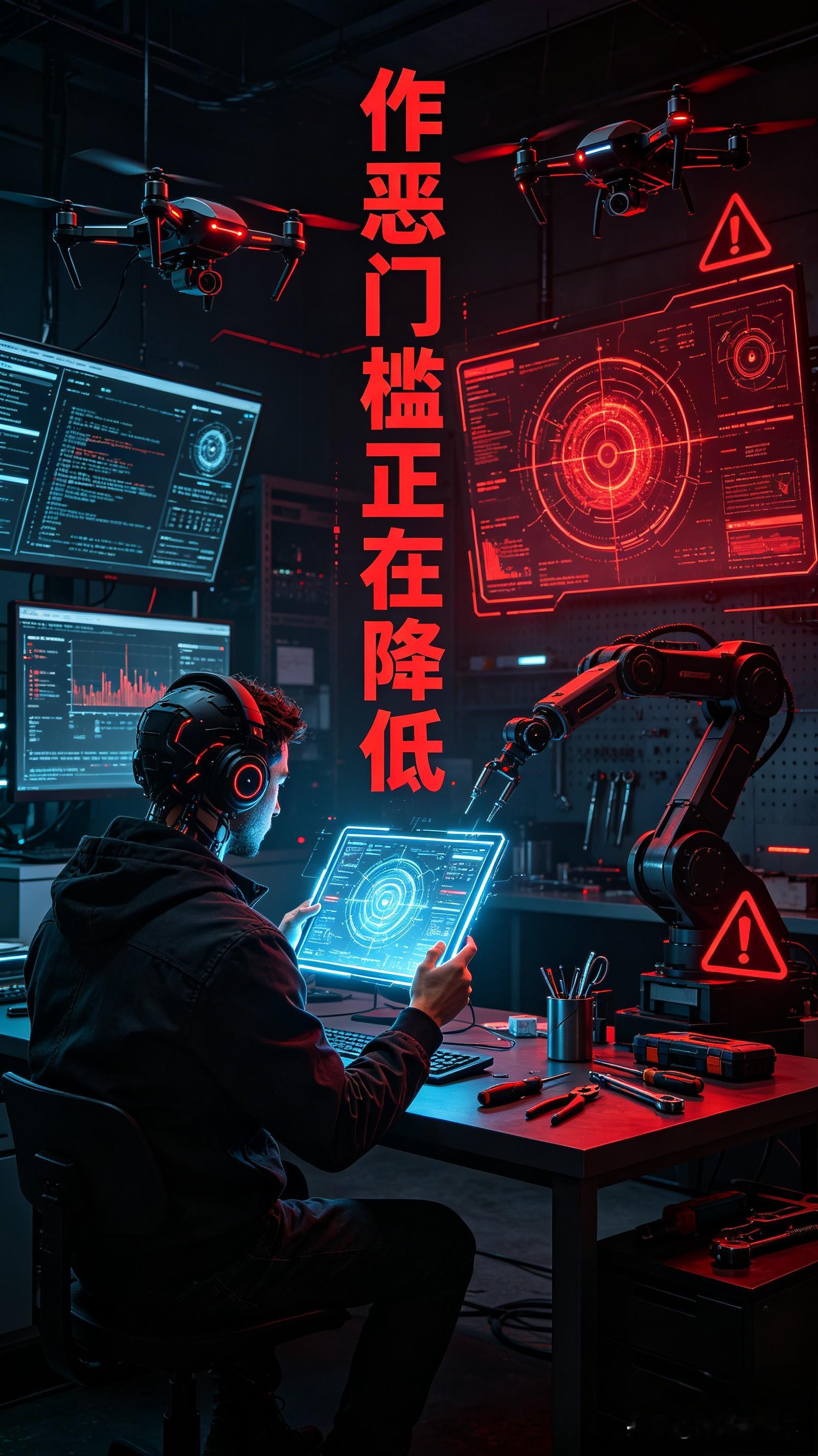 近日，比尔·盖茨称人工智能已强大到足以造成“10亿人死亡”。

他不是说AI自己会主动杀人，真正可怕的，是心怀歹念的人，手握强大的AI工具。AI本身是中性的，可以治病、提效、方便普通人生活，可一旦被坏人利用，破坏力会被成倍放大。
 
以前搞大规模破坏，门槛极高。现在AI能降低作恶的技术门槛，很多危险