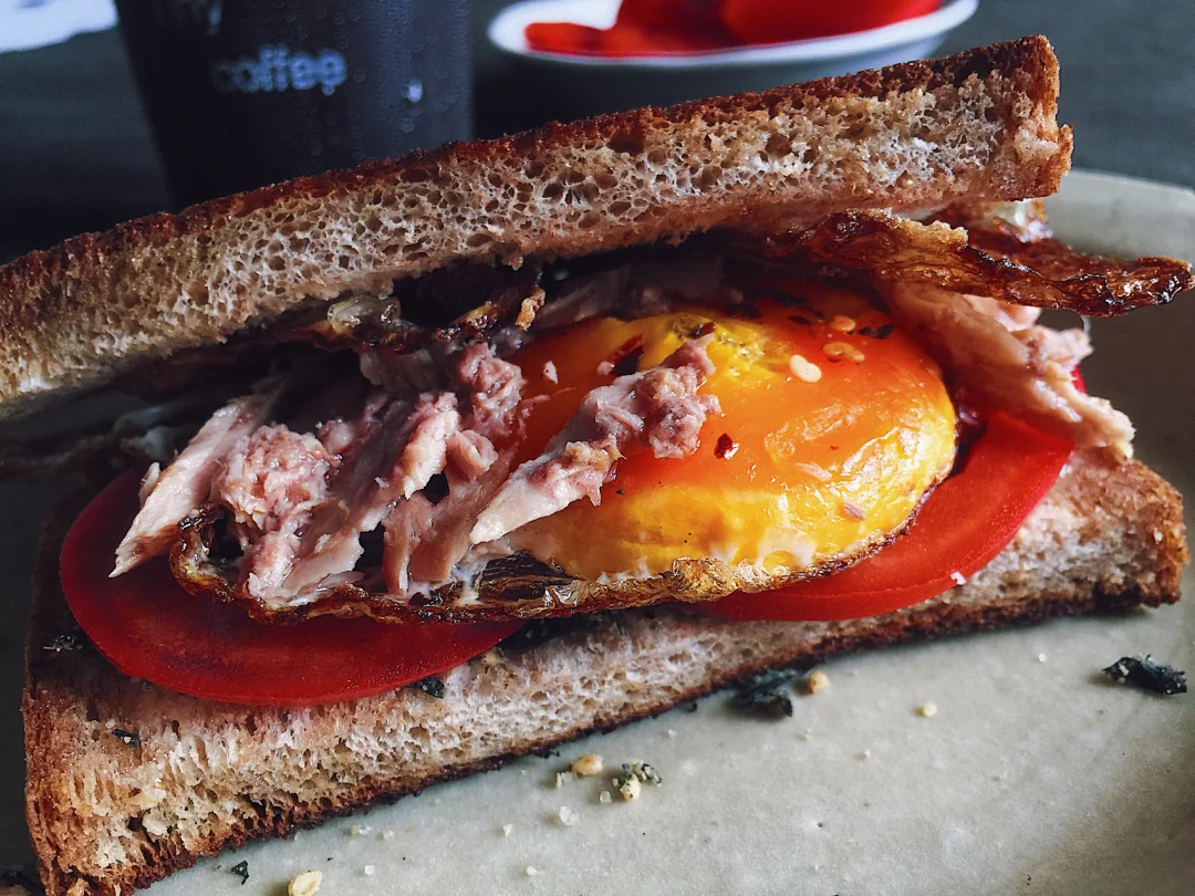 Summer周六☀️/ 早安清晨breakfast🥪☕️