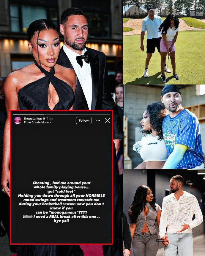 塌房来袭！克莱汤普森再度被曝出轨，女友说唱歌手马冬梅官宣分手，直言忠诚...