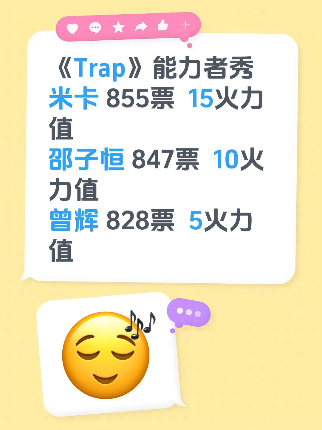 《Trap》能力者秀排名披荆斩棘的哥哥 米卡 邵子恒