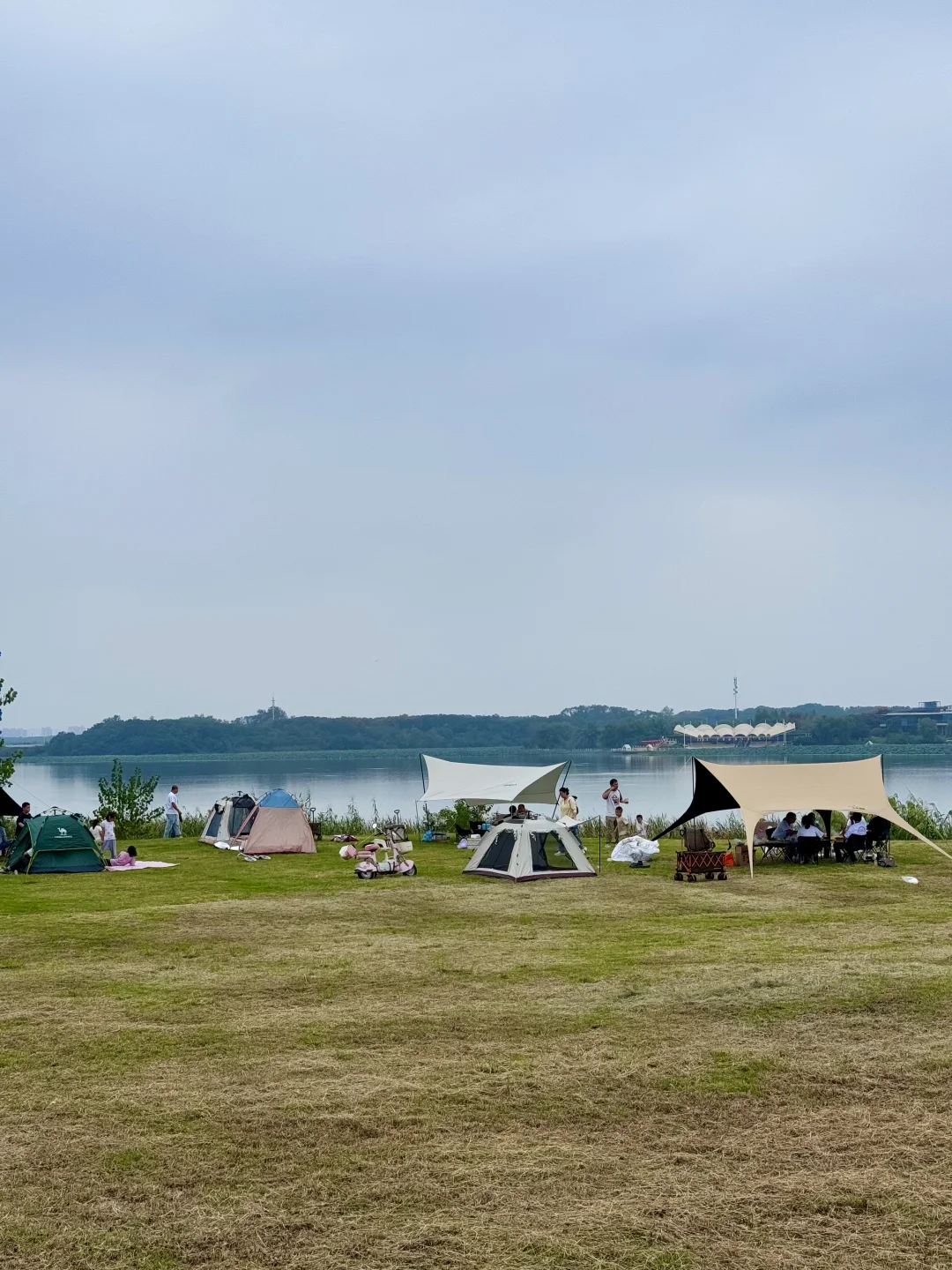 武汉市区免费露营🏕️，能烧烤➕挖沙攀岩
