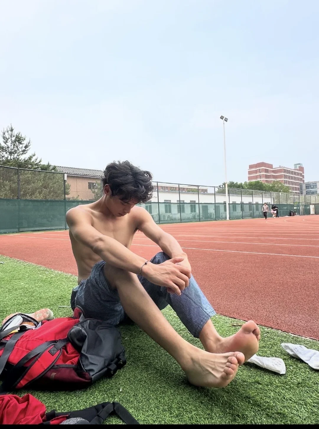 这样的体育生小哥哥你们喜欢嘛？