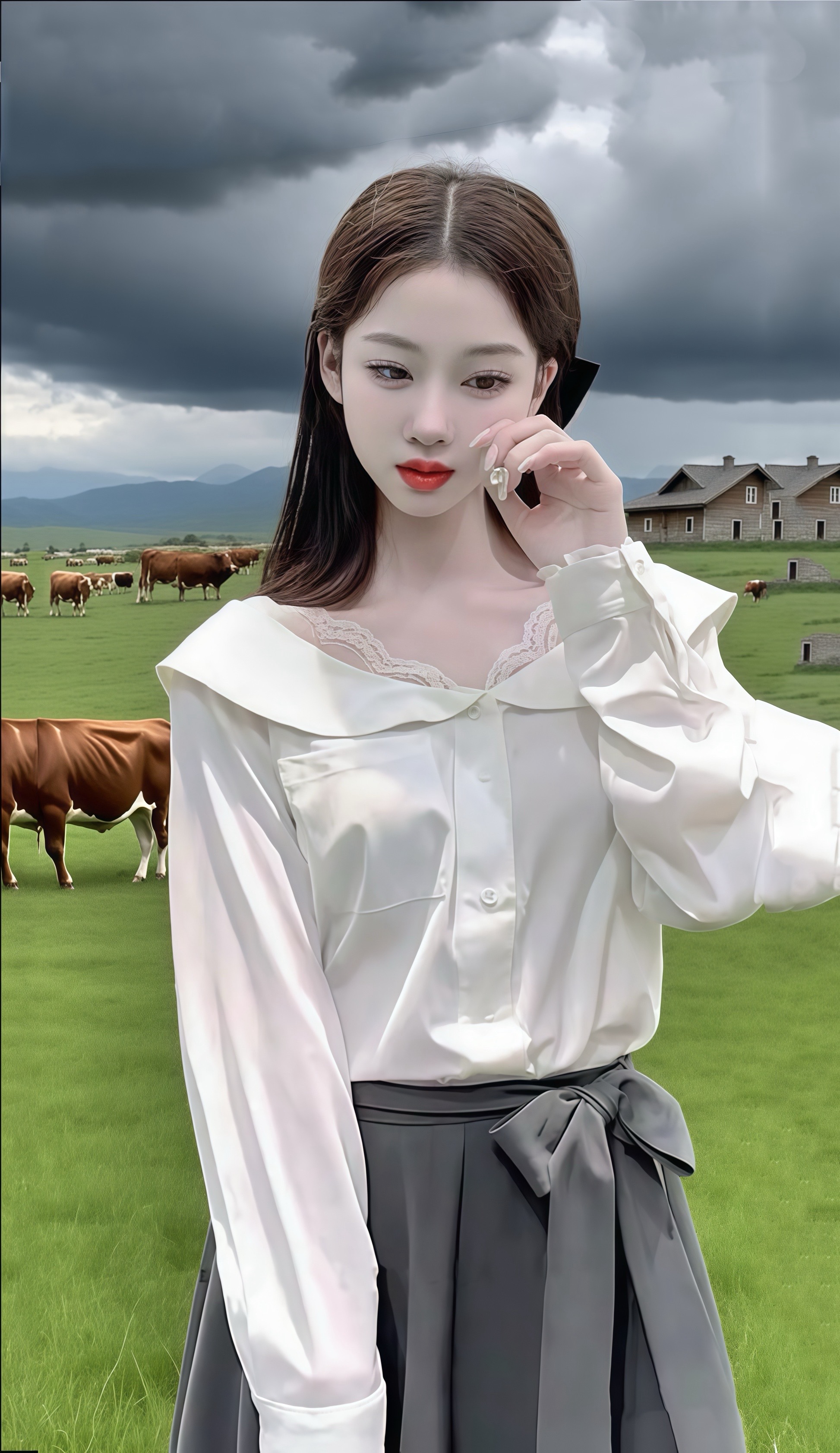 隔壁邻居那个清冷感小姐姐又回老家啦！