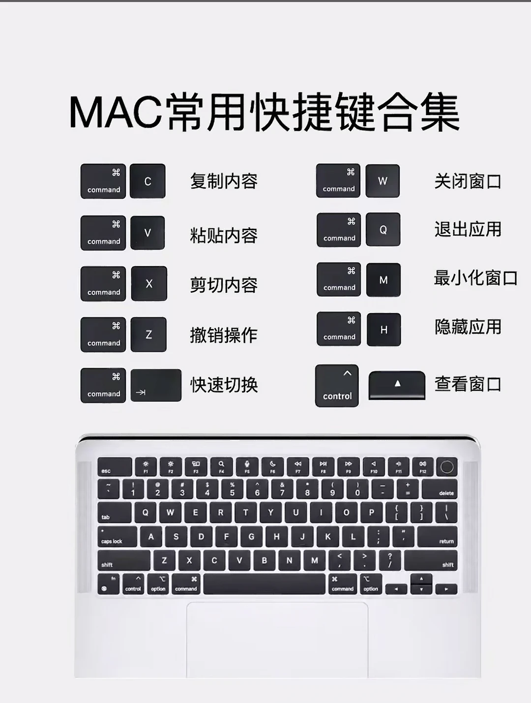 Apple Mac Book快捷键你会几个？