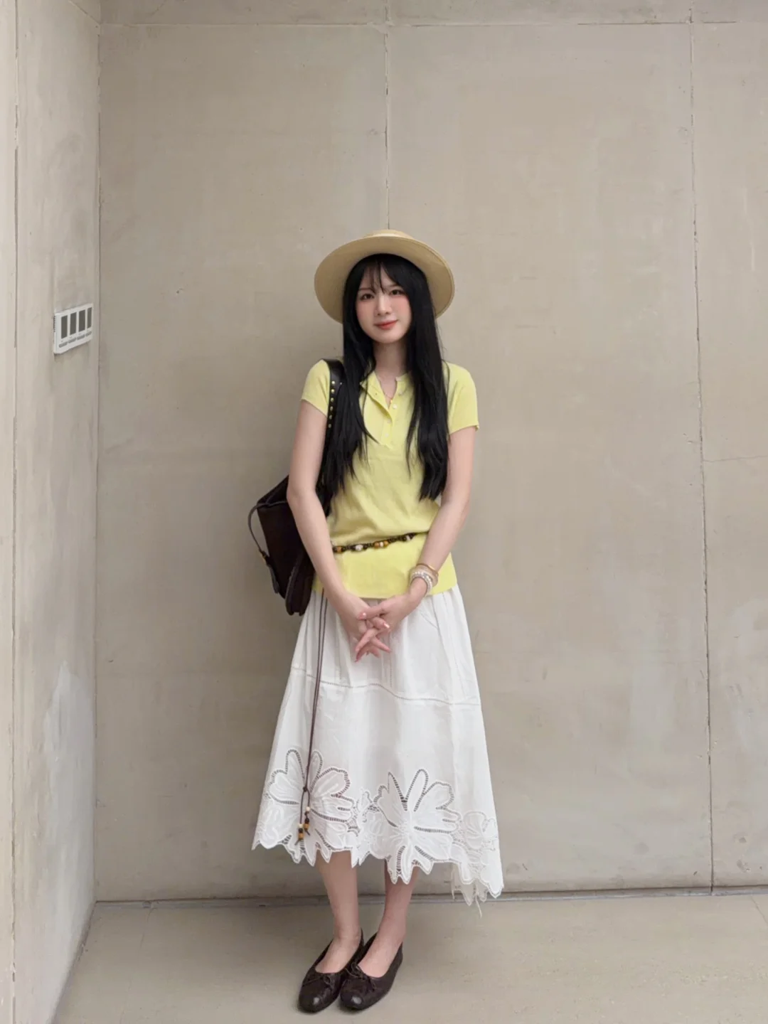 白裙通勤气质感outfits*3