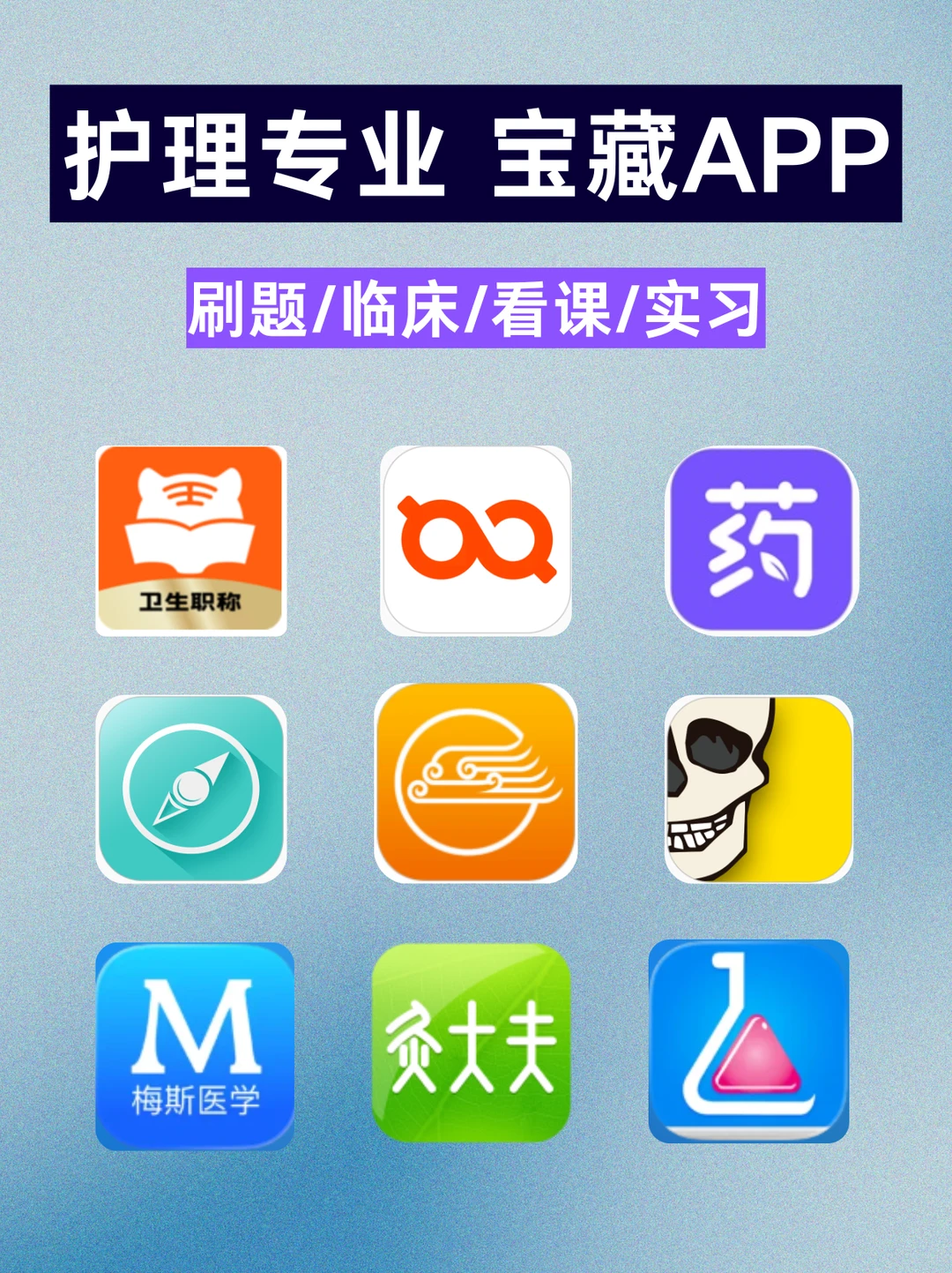 护理专业App/减负神器/强烈安利🔥