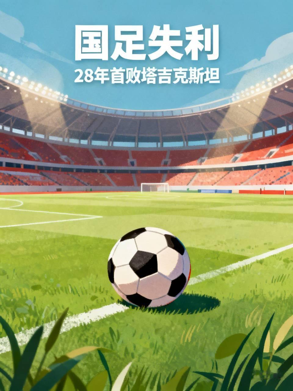 0比1，中国男足又输了。这次创造的历史更加尴尬——28年来首次败给塔吉克斯坦队。而比输球更让人痛心的，是国足队长韦世豪在球队落后的关键时刻，因故意肘击对手被红牌罚下，导致球队雪上加霜，最终三连败收场。
这场比赛在重庆龙兴足球场进行，是2026CFA中国之队·重庆国际足球邀请赛的收官战。国足排出541