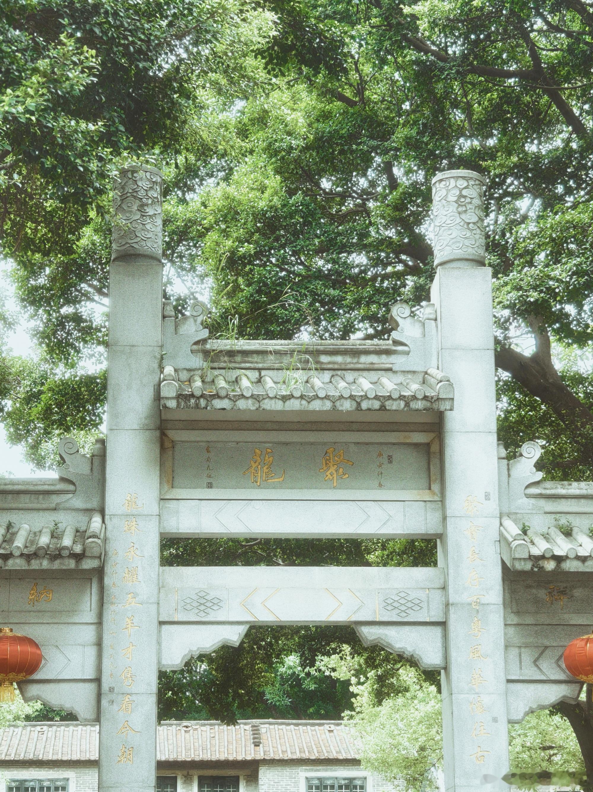 聚龙古村的夏天广州荔湾的聚龙古村，是隐匿于城市喧嚣里的夏日秘境。青砖黛...