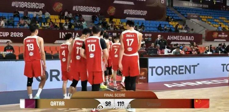 52 分大胜！U18 男篮亚洲杯中国 U18 男篮击败卡塔尔 6 人上...