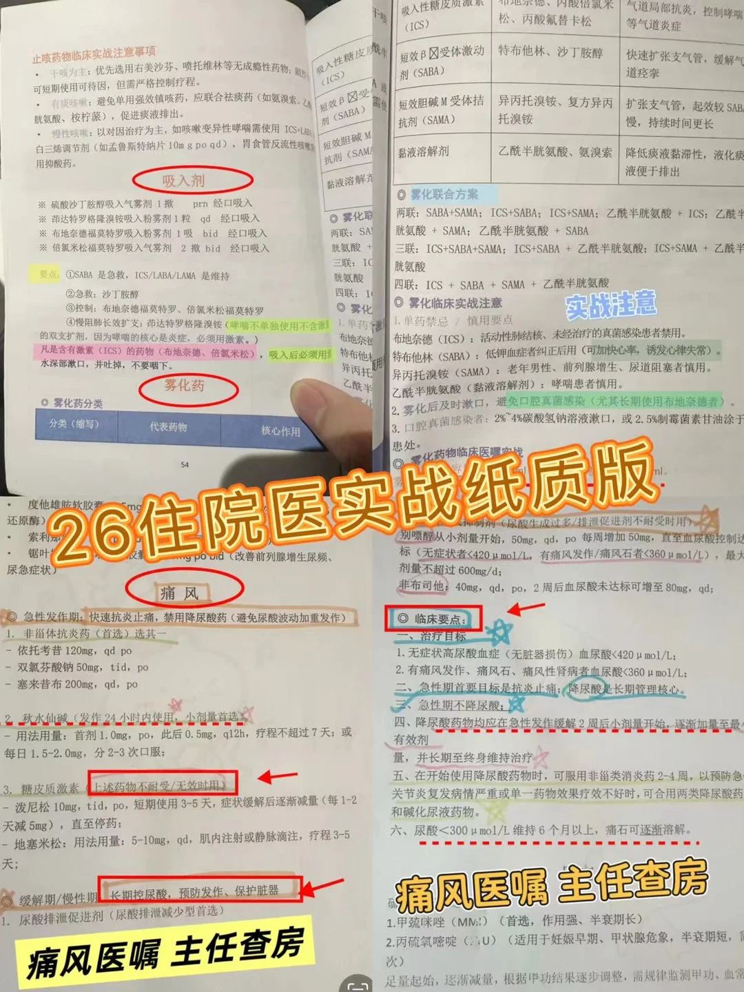 规培夜班不慌一本就够