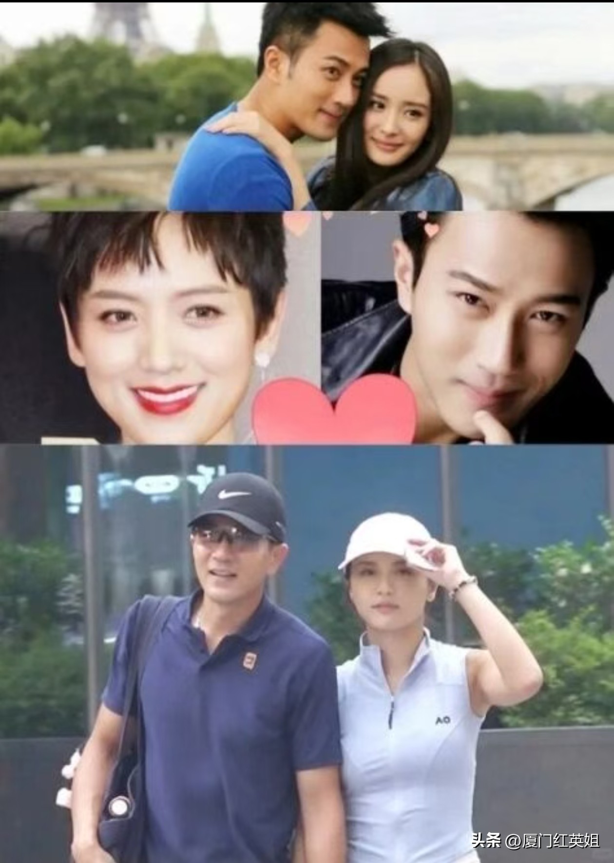 52岁的演员刘恺威
距离和杨幂离婚8年后
第二场公开恋情
第一次是4年前承认与李晓峰的恋情
最后无疾而终
这一次是与小其20岁的黎纪君
刘恺威回应恋情称两人是打网球认识的，有共同爱好
祝福
