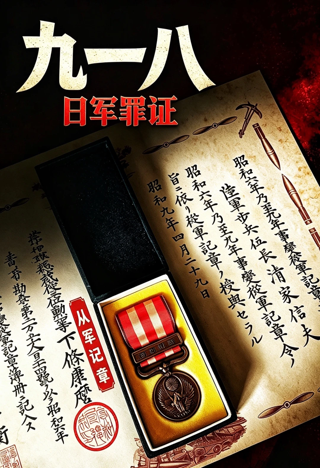 一枚勋章，见证日军918事变暴行