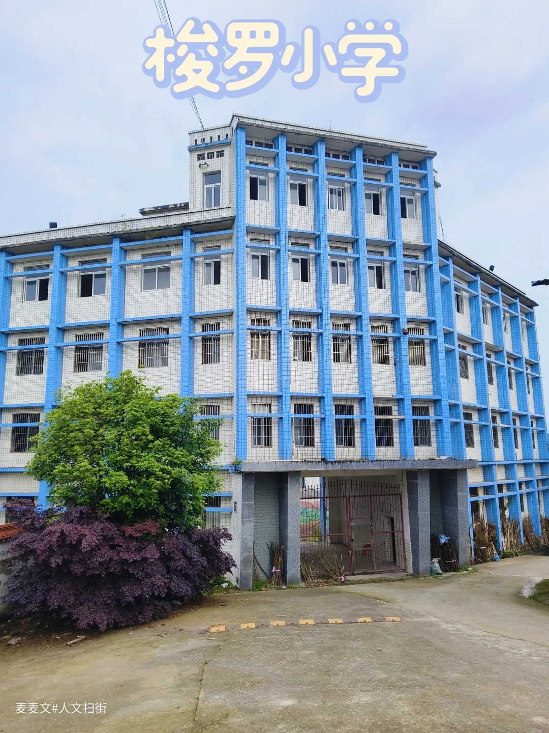 【广安】梭罗小学蓝白瓷砖里的千禧年旧梦