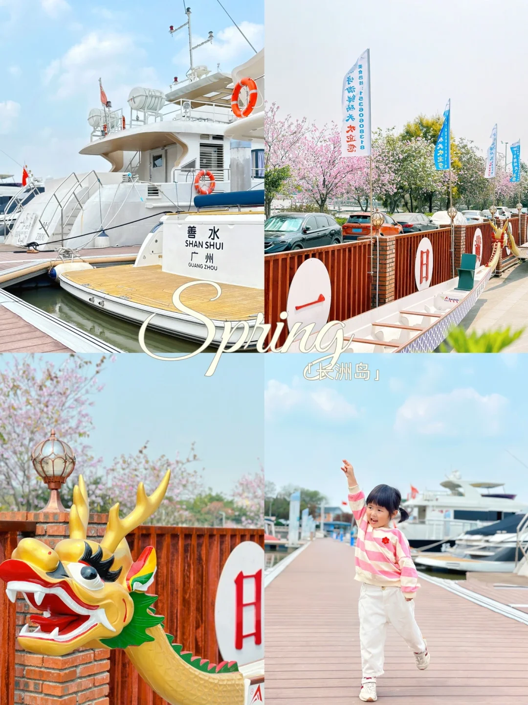 长洲岛小众游玩攻略｜带娃赏花踏春坐游艇🛥️