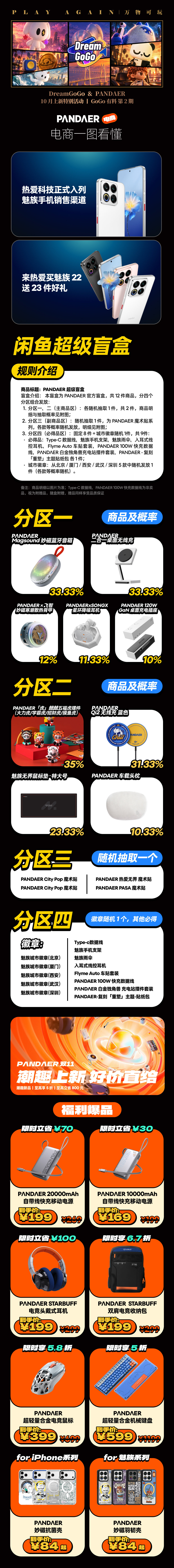 4张图看懂DreamGoGo 10月特别活动 GO GO 有料第2期，有哪些好玩有趣的产品 ​