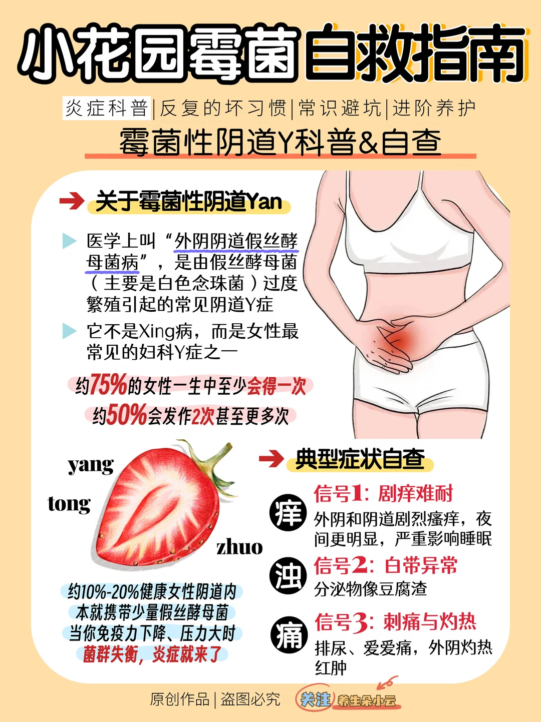 75%女性都中过招的小霉菌🦠一篇教你自救🆘