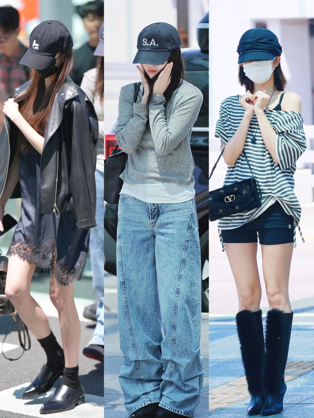 IVE全员今日机场私服，你pick谁的Style