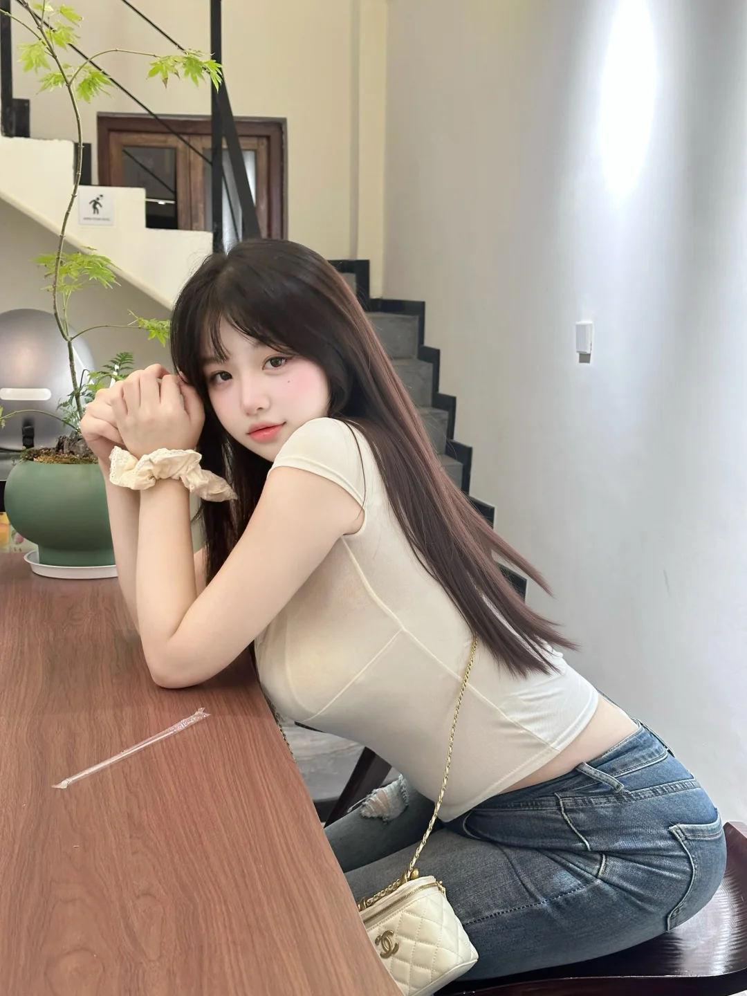 美眉们问我照片清透感的教程来啦