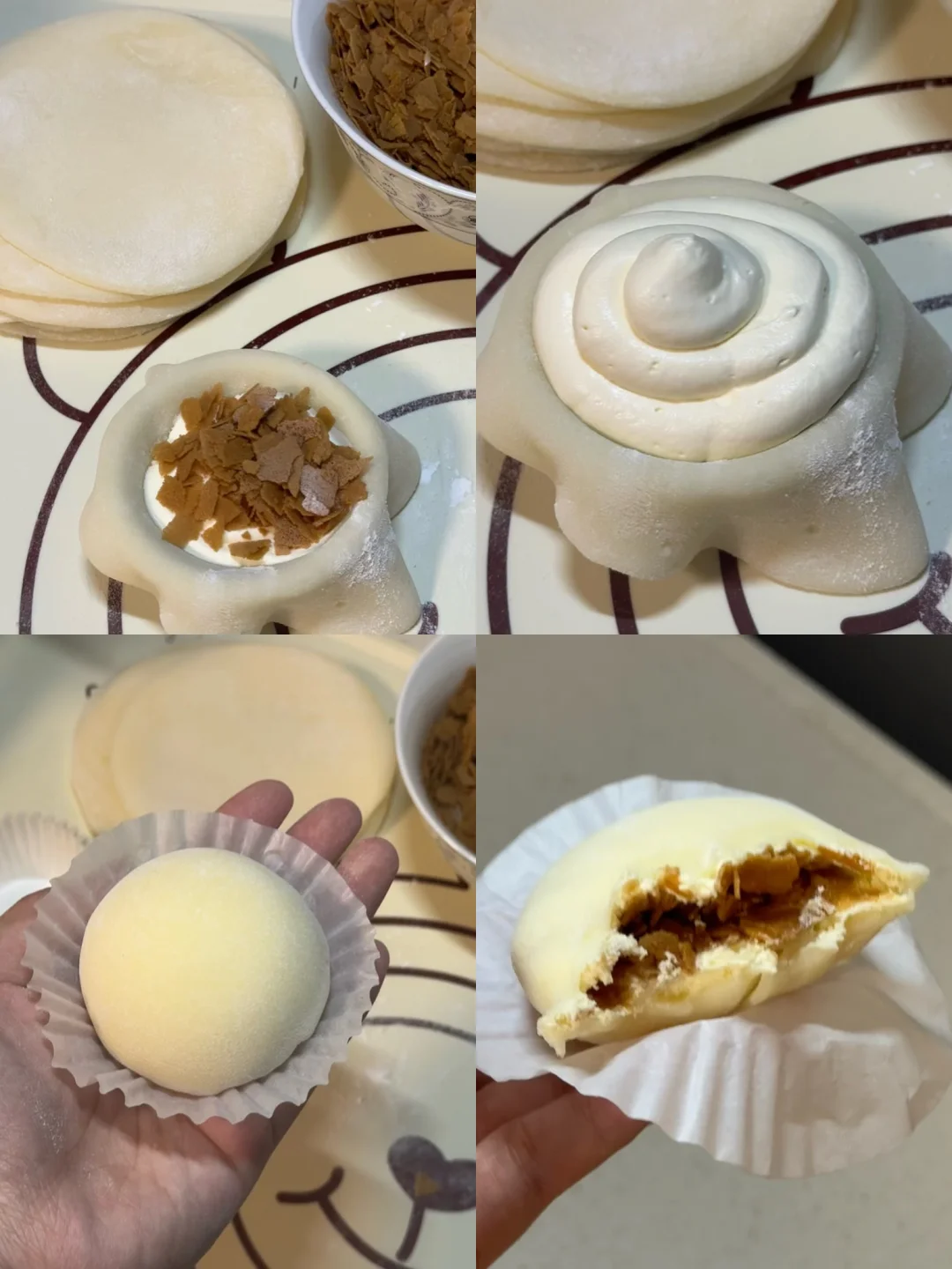 吃一百次都不会腻的黄油薄脆雪媚娘🌷