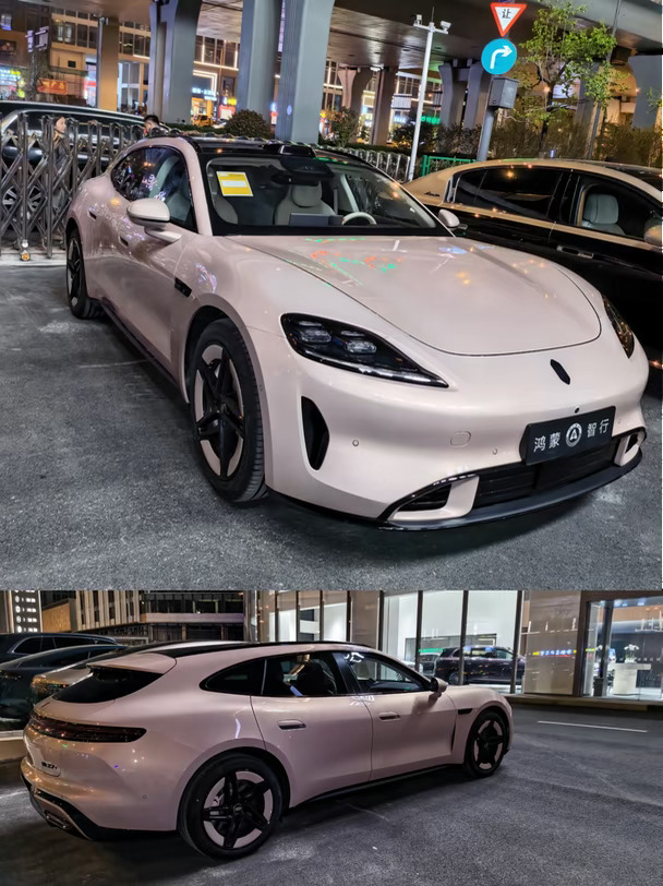 偶遇粉色Z7T#尚界Z7T #享界V8 #智界R7 #智界RX #享界G9 #智界V9 #尚界Z7