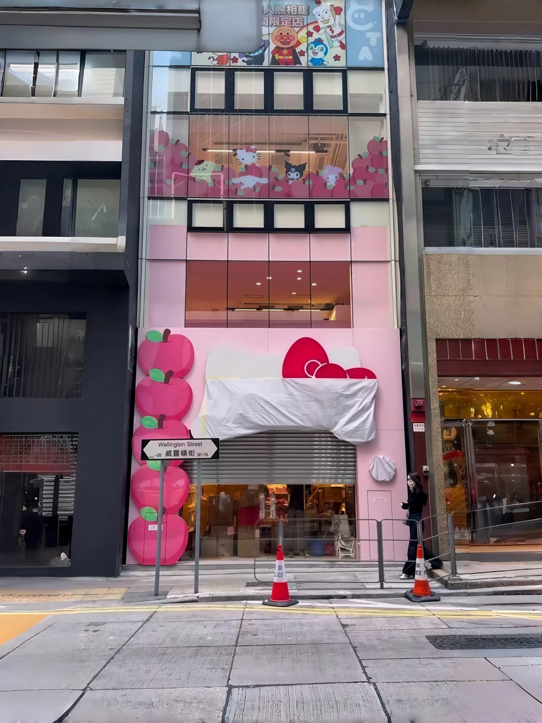 🇭🇰报告！中环有一整栋三丽鸥痛楼！🎀