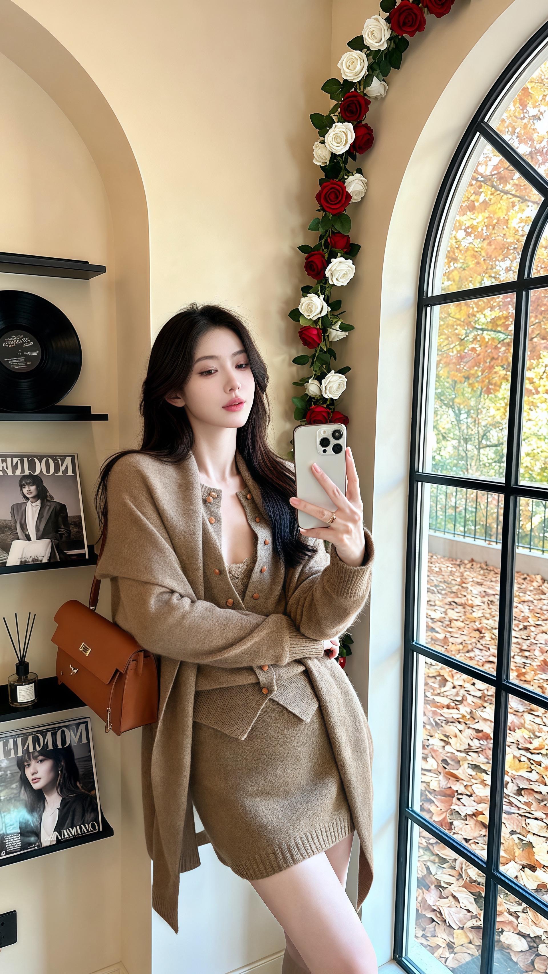 <p>名媛风 韩风 秋冬穿搭测评 穿搭 甜系女孩 <!--{img:0...