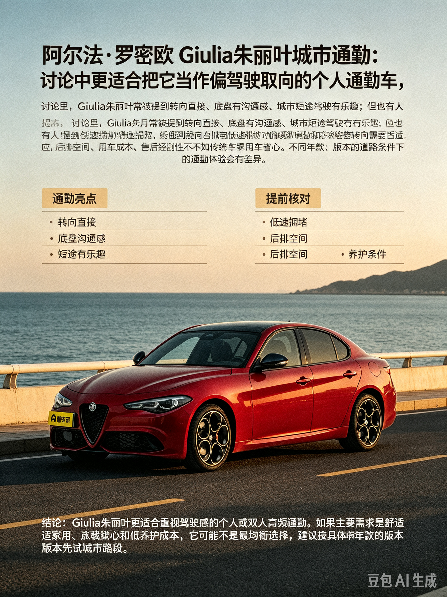 阿尔法·罗密欧Giulia朱丽叶