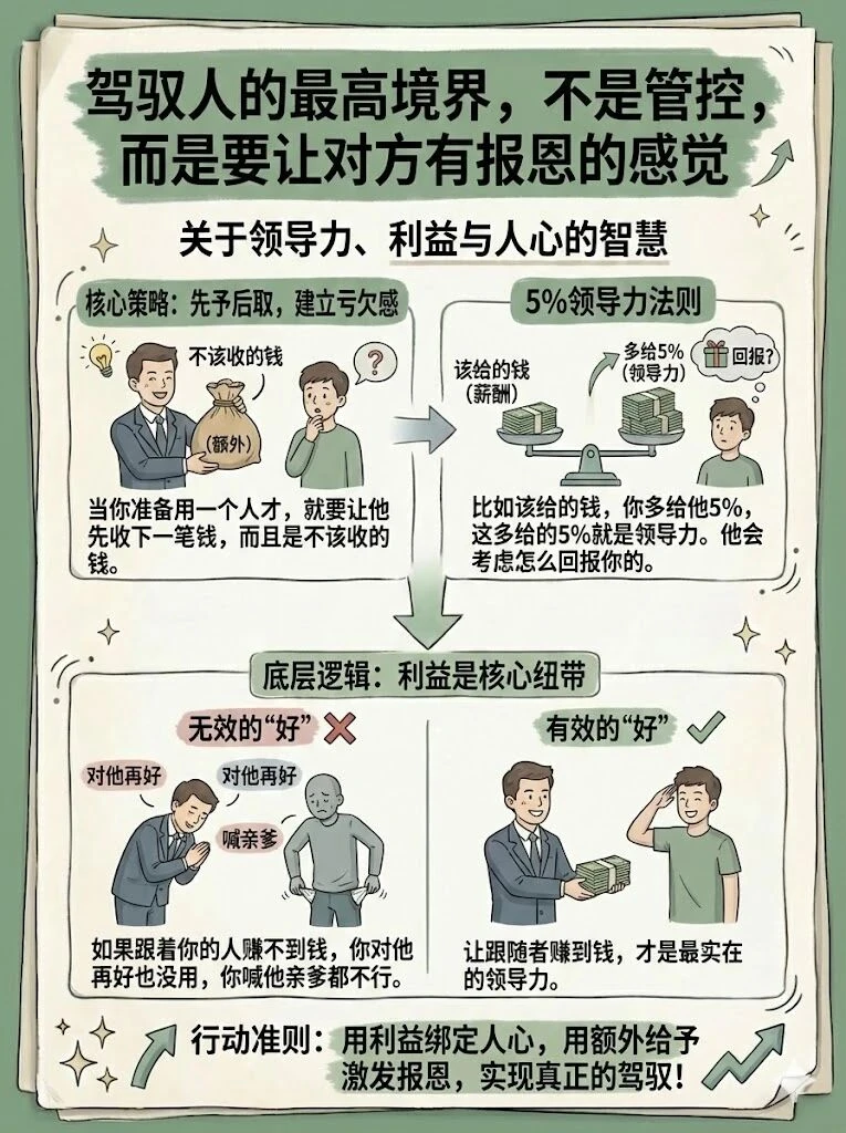 悟了！驾驭人的最高境界，从不是管控✨