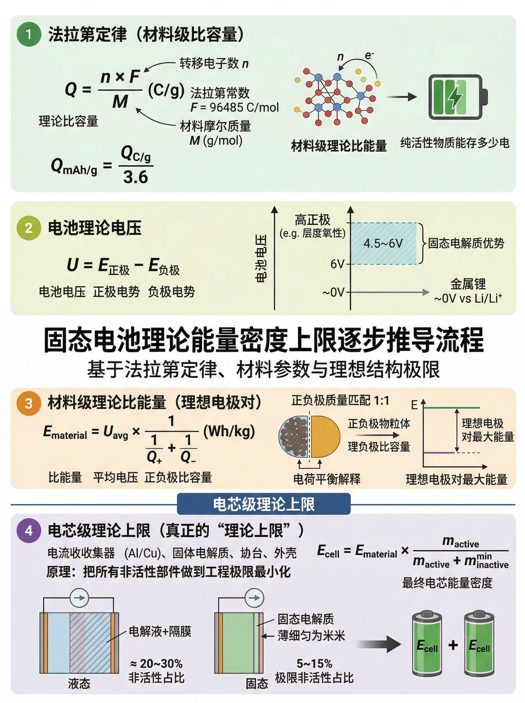 固态电池能量密度为什么那么高？