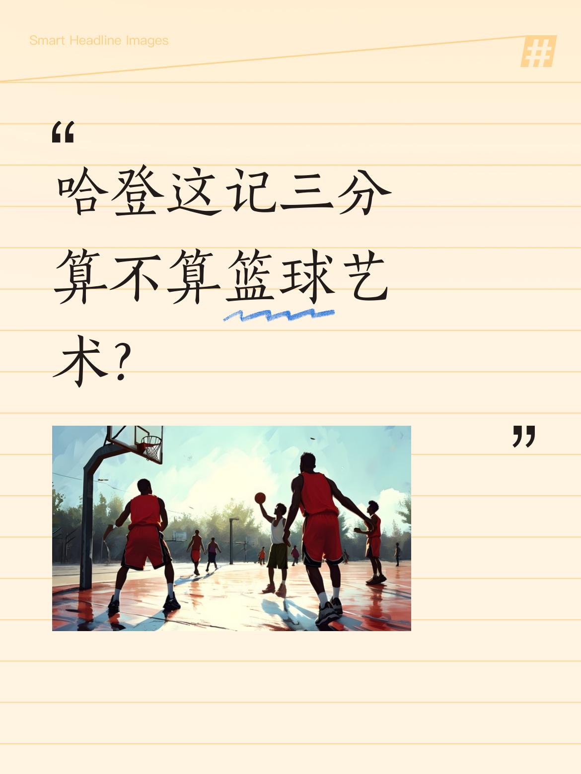 哈登这记三分算不算篮球艺术？ 连续运球变化节奏，直接晃倒巴恩斯，面对空...