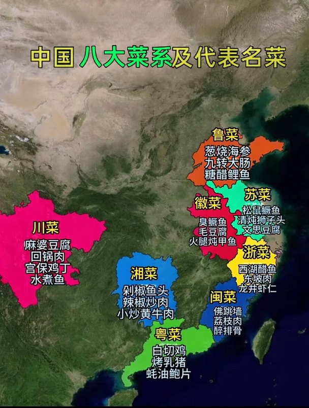 🥢 八大菜系为什么能产生？