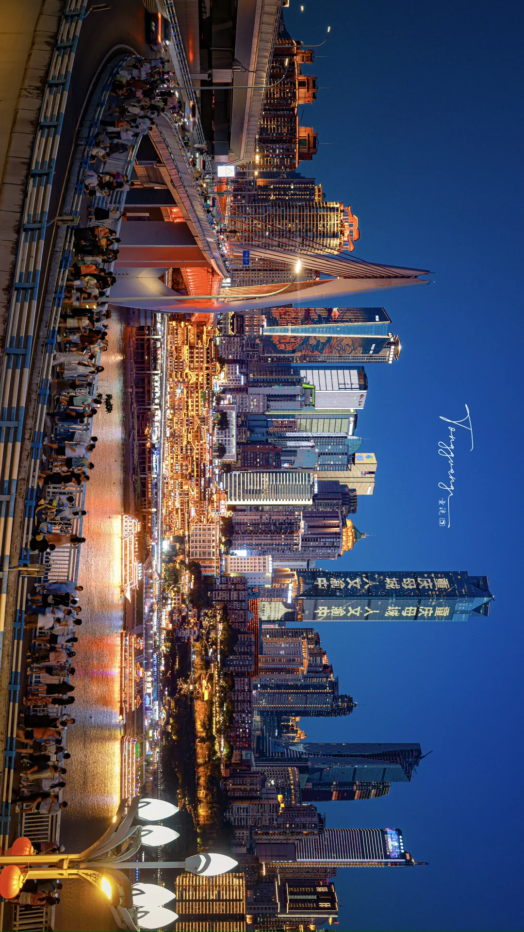 旅游山城魔幻夜重庆的灯火与江湖🌈‼️