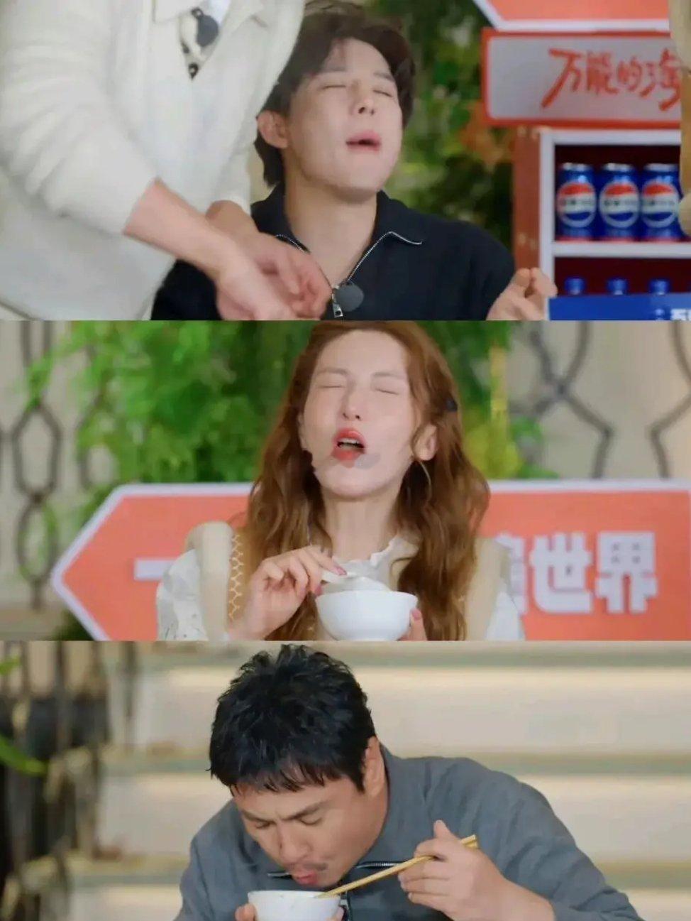贾冰复刻电影烩饭喊话沈腾，要不是隔着距离腾哥又得吃胖十几斤[doge] ​