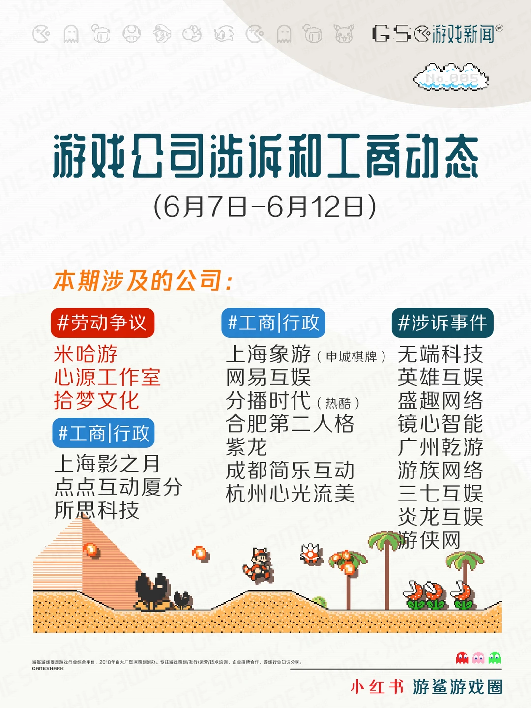 游戏行业近期动态（6.7-6.12）