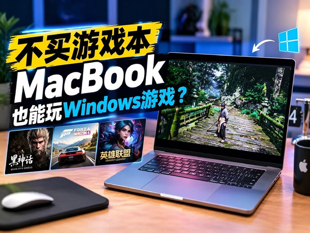 Mac用户玩游戏，就必须再买一台Win电脑吗？