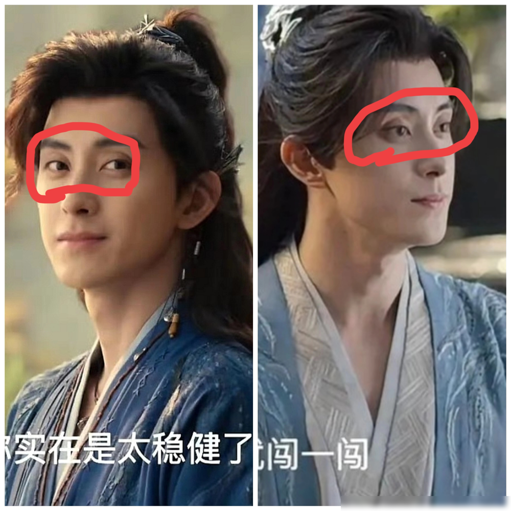 敖瑞鹏眼睛里的疲惫感，真不是你的错觉。
《师兄太稳健》追到现在，他演技没毛病，放得开，没偶像包袱，原著作者都夸落得下、顶得起。但特写一怼脸，眼部状态骗不了人，又肿又散，像熬了大夜。
查了下拍摄期，这剧虚拟拍摄占比近40%，凌霄殿、水下龙宫全靠绿幕。无实物施法，他得自己配音效，导演还嫌他过于投入，