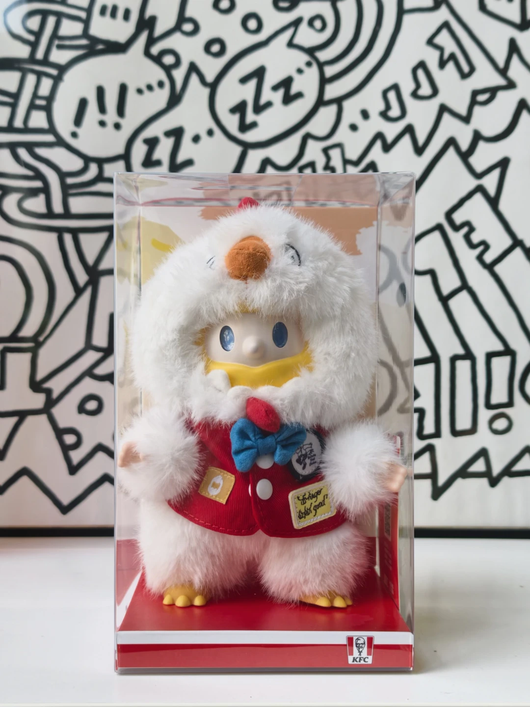 给肯德基BOB奇奇兽DIY了一个展示盒