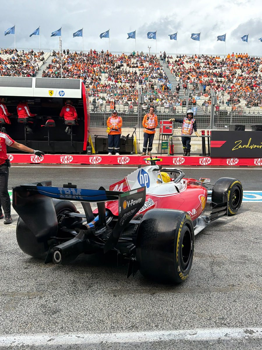 #2026F1荷兰大奖赛# 

出动！开启在赞德福特赛道的唯一一节练习赛🟢👉🟡

#法拉利F1车队[超话]##F1[超话]# ​