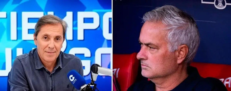 穆帅掏照片骂裁判，皇马却0-0时不会踢球，评论员：签来个给电视台写剧本的，15年前那套还能撑到10月打巴萨吗
穆里尼奥走进发布会现场，手里捏着两张打印好的截图
一张是罗梅罗蹬踏贝林厄姆膝盖，一张是李刚仁鞋底踩进巴尔韦德脚踝。他把纸举到镜头前，语气像在法庭上呈递证物：“这是两张非常明显的红牌。你们可以