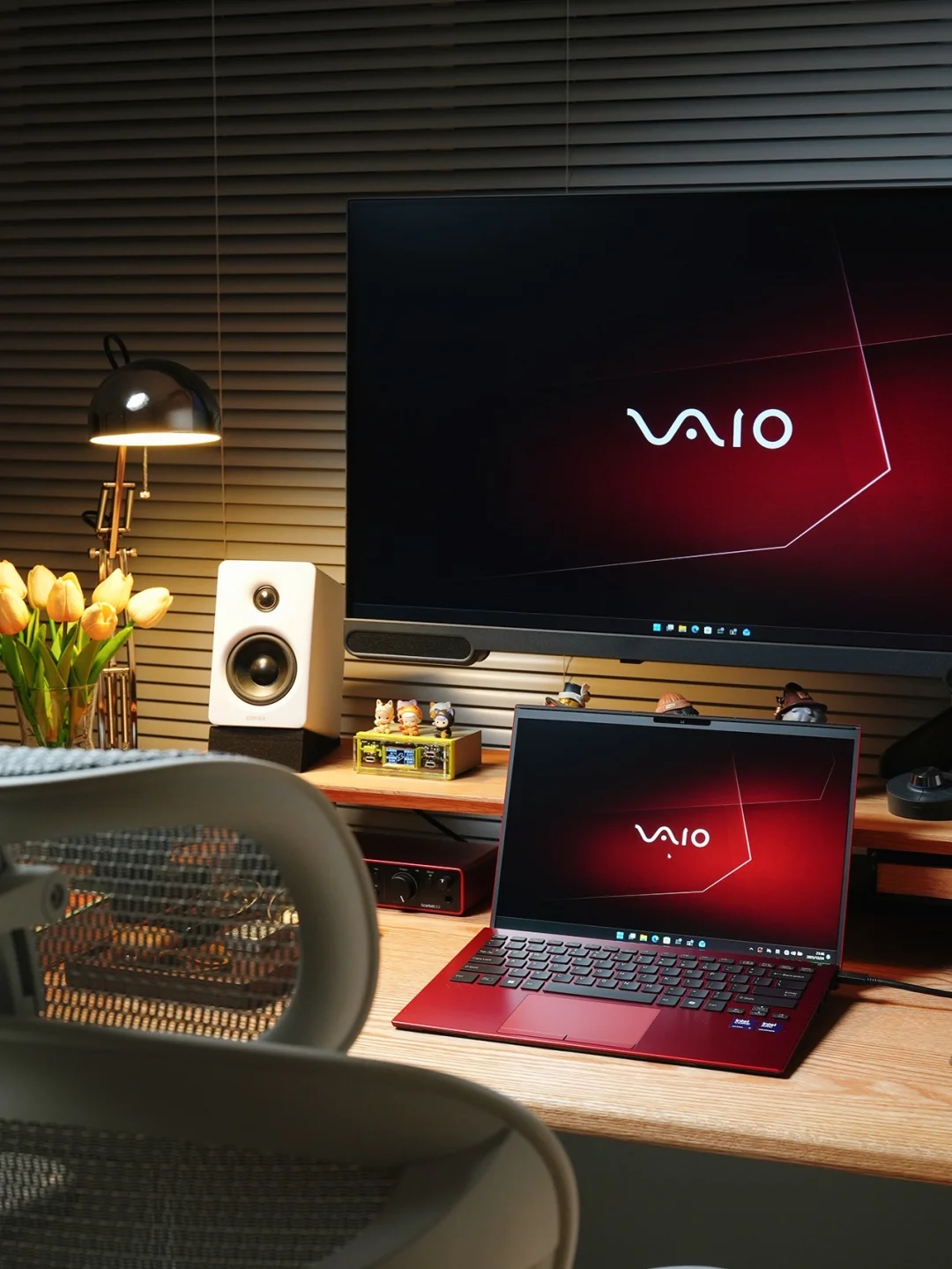 被VAIO这款鎏光红笔记本拿捏