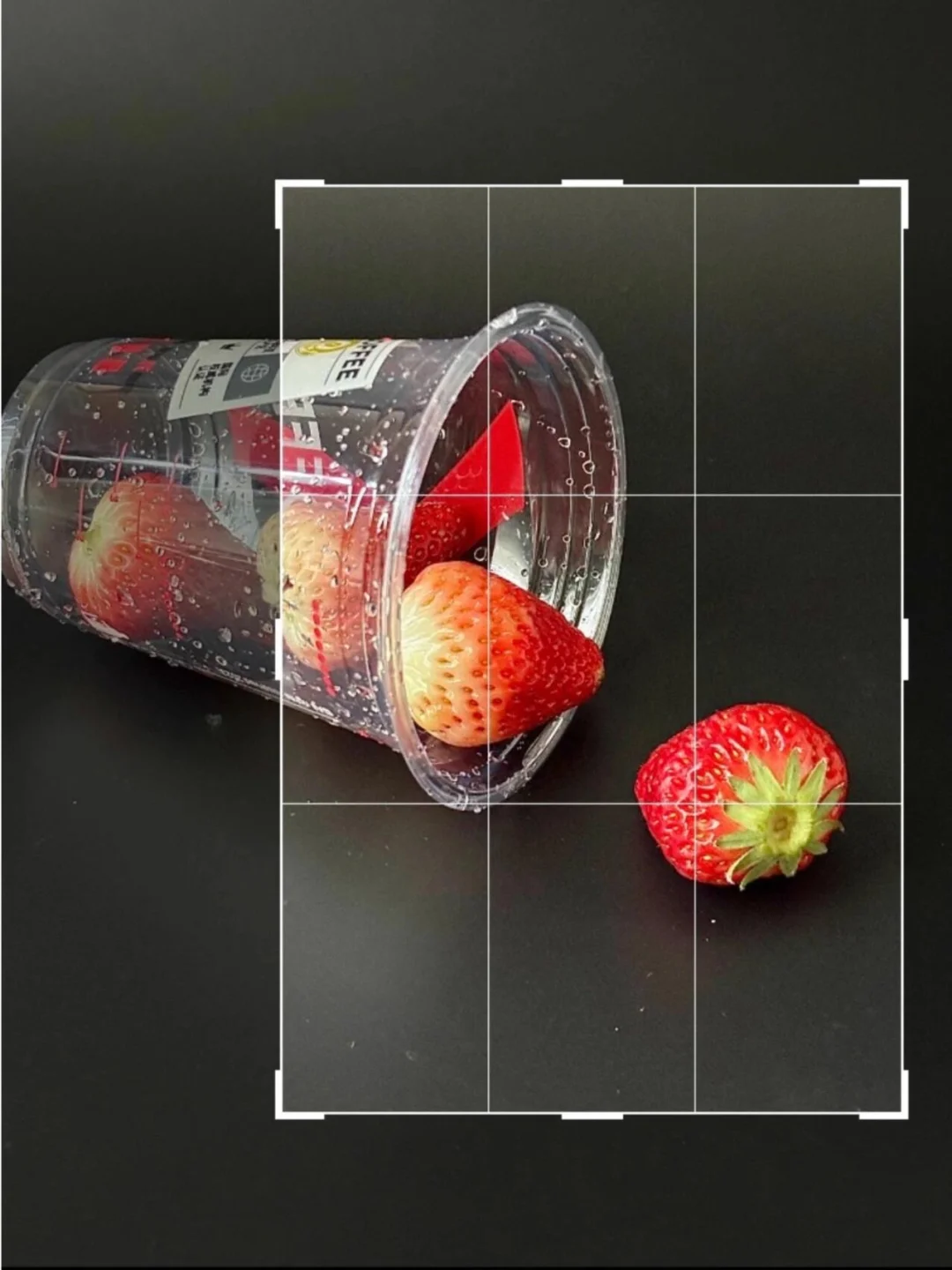 水果意想不到的构图❤️秒变电影高级氛围感👌