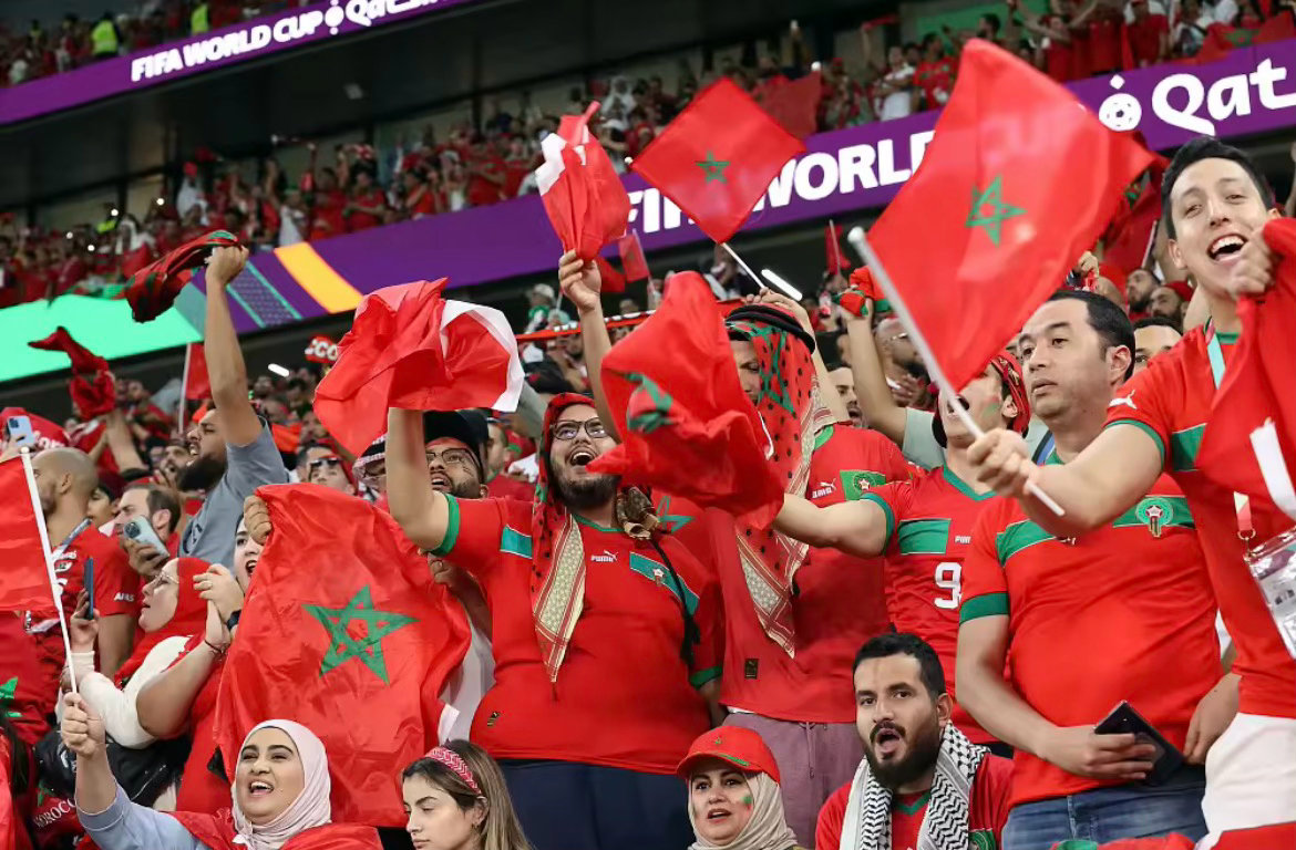 即将进行的世界杯1/4决赛中，法国将对阵摩洛哥。赛前，RMC记者Art...