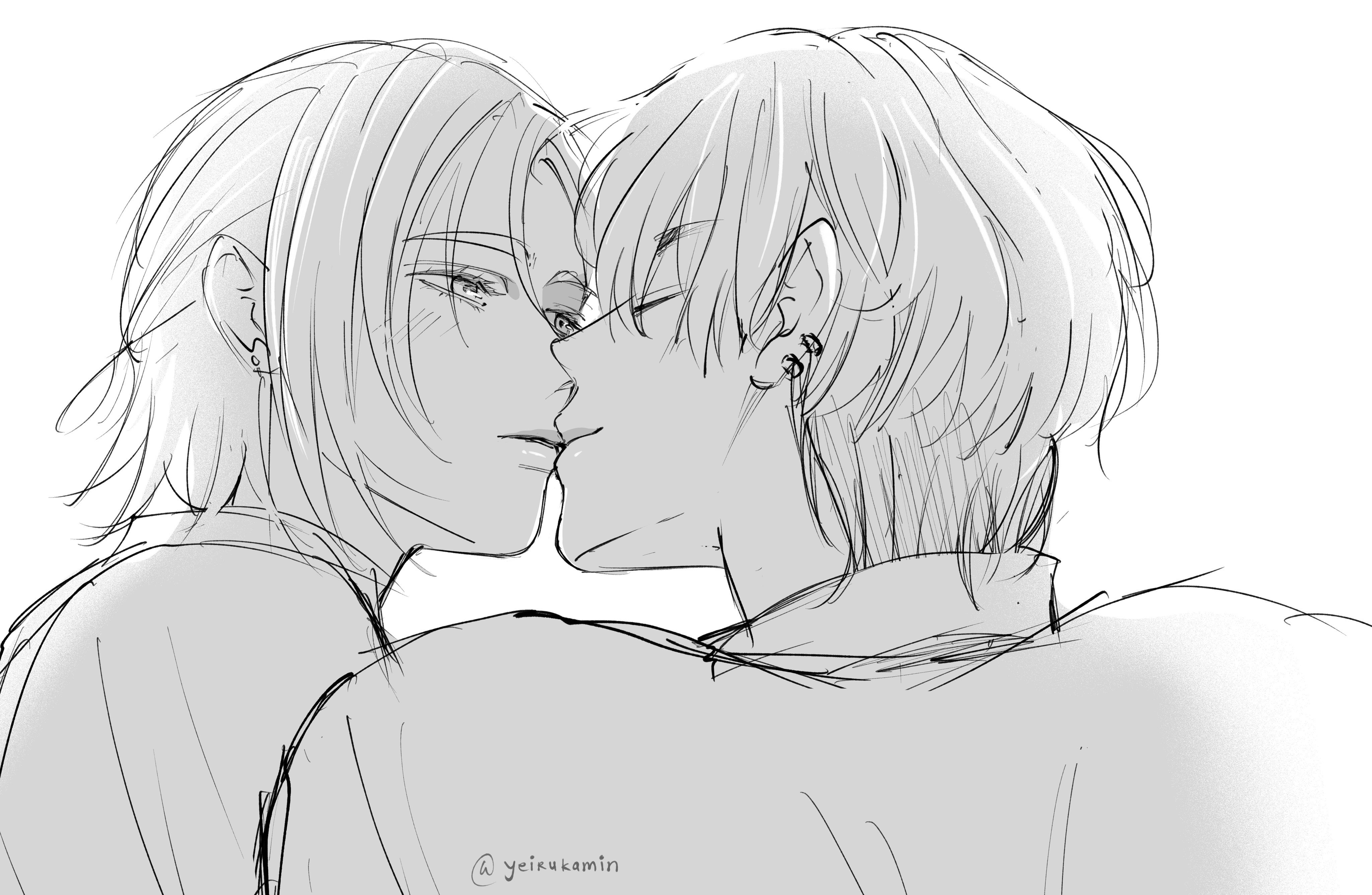 [超话]kiss    ©yeirukamin ​​​