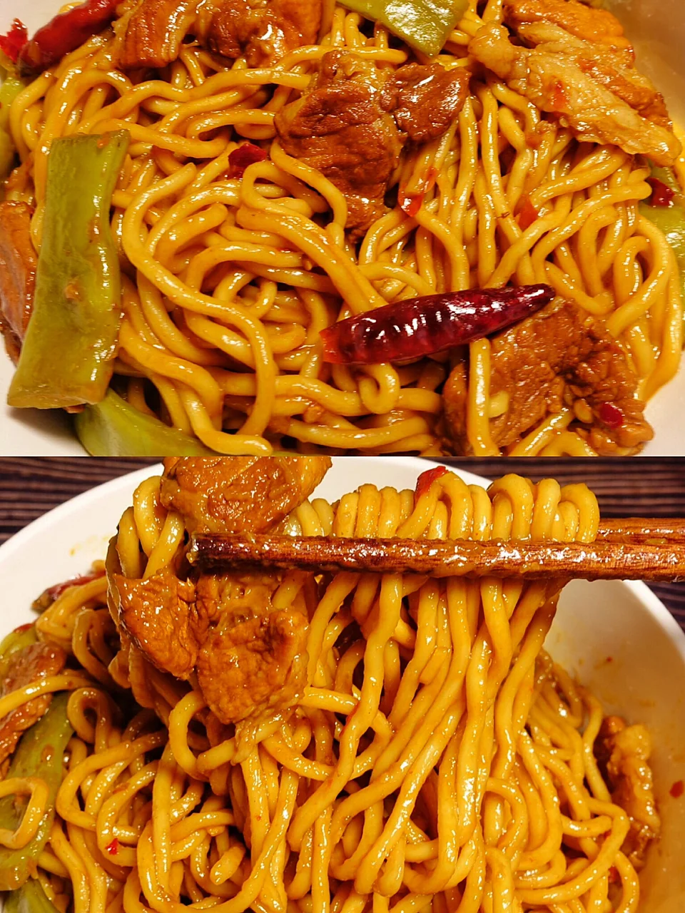 吃一次就爱上‼️好吃到舔盘的川香豆角焖面😋