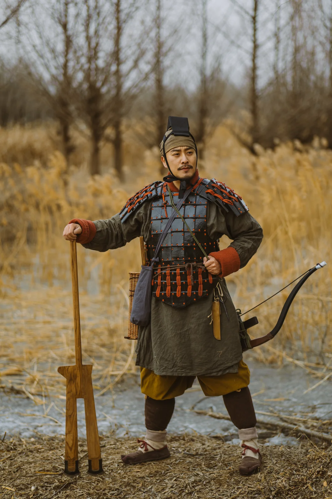 秦戍燕陲工卒造型