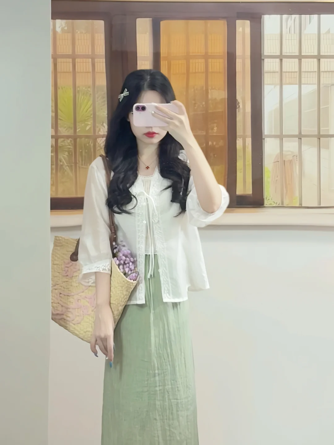 上班穿这件被同事夸了！！😭图2好好看！！