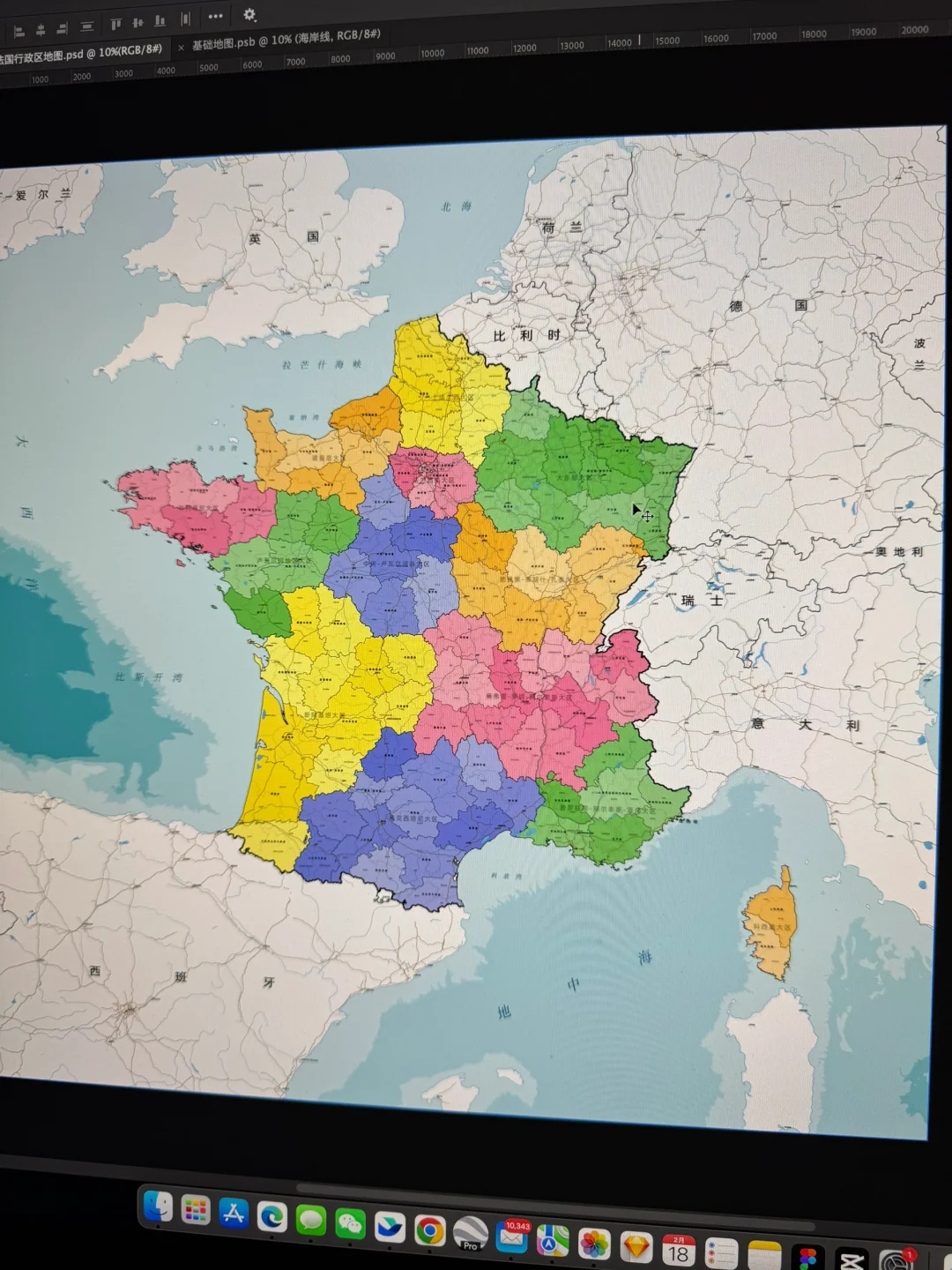 主要国家行政区地图即将发布